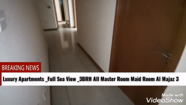 Full Sea View Apartments_3BRH Master Room Maid Room Balcony Al Majaz 3 Sharjah United Arab Emirates смотреть онлайн
