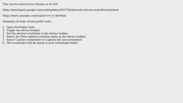 Screenshot of a scrollable page in chrome (4 Solutions!!) смотреть онлайн
