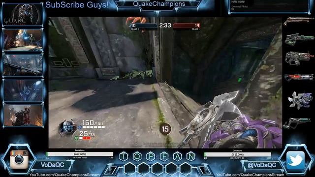 Quake Champions: Whoooping! Patch 13.7 !! 🎧🎮 смотреть онлайн