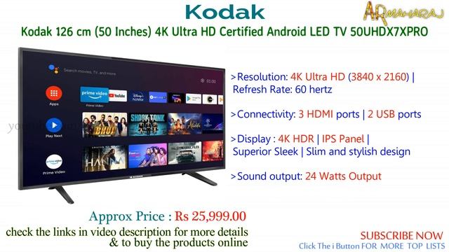 Top 7 Best 50 inch Smart Tv's in India with Price |Best 50 inch 4k Smart Tv Under 30000 |Review 202 смотреть онлайн