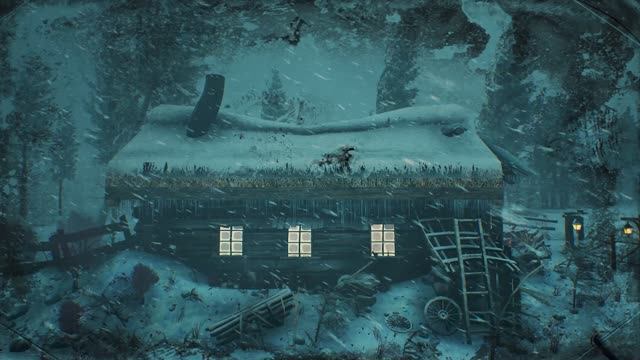 Уютные звуки зимы для 5 -часового сна. Как избавиться от бессонницы под звуки снежной бури смотреть онлайн