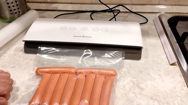 Домашний Вакууматор Zigmund & Shtain VS-506 первая проба смотреть онлайн