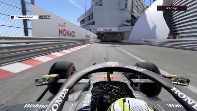 F1® 2021 Mônaco Tomada de tempo, RedBull RB16B смотреть онлайн