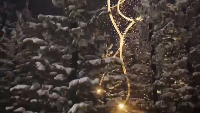 Футаж новогодний интро смотреть онлайн