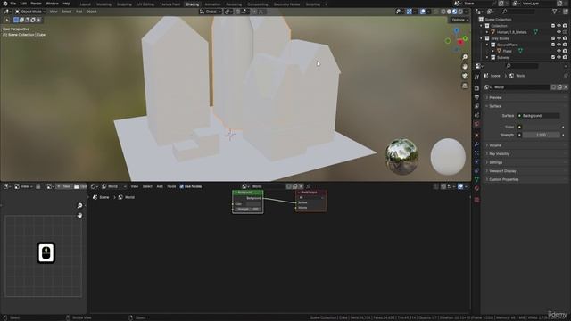2. Lesson 9 - Enhancing Atmosphere with Blender's Sky Texture Node смотреть онлайн