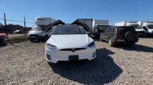 Как Танцует Tesla Model  X Performance  2020 ! Tesla Model X Dancing in Russia Federation