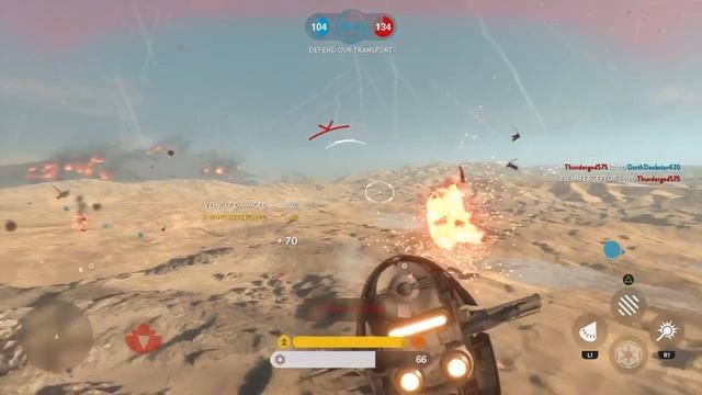 STAR WARS™ Battlefront™online gameplay jakku space battle смотреть онлайн