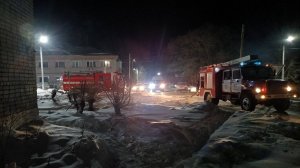 Пожар в селе Волково. Пожарные спасли 9 человек, из них 3 ребёнка