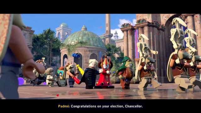 EPISODE I: THE PHANTOM MENACE ENDING *LEGO STAR WARS: THE SKYWALKER SAGA* смотреть онлайн