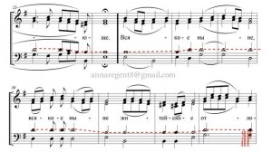 ХЕРУВИМСКАЯ ПЕСНЬ, Старо-Симоновская - Теноровая партия