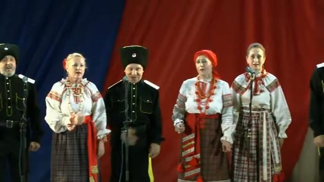 Загорелась во поле калина