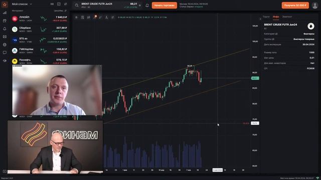 Цены на нефть вверх, акции – вниз // Стоит ли покупать золото? смотреть онлайн