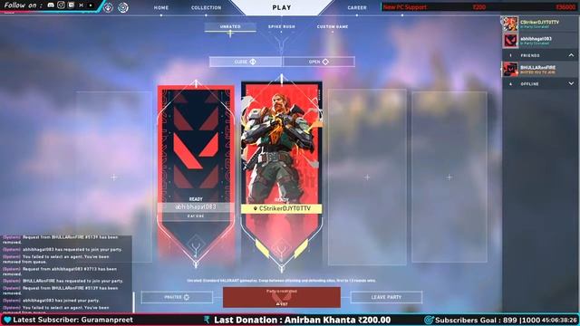 Valorant Live смотреть онлайн
