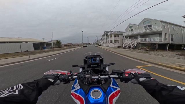 Africa Twin 1100 Pure Sound Pov 4k Top Speed Revlimiter
