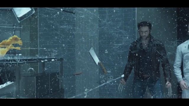 Ртуть спасает Магнето Сцена на кухне Люди Икс Дни минувшего будущего 2014 смотреть онлайн