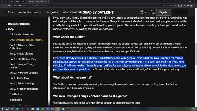STRANGER THINGS CONFIRMED TO RETURN!!! New Map, Perks, Cosmetics, DLC!? - Dead By Daylight DLC смотреть онлайн