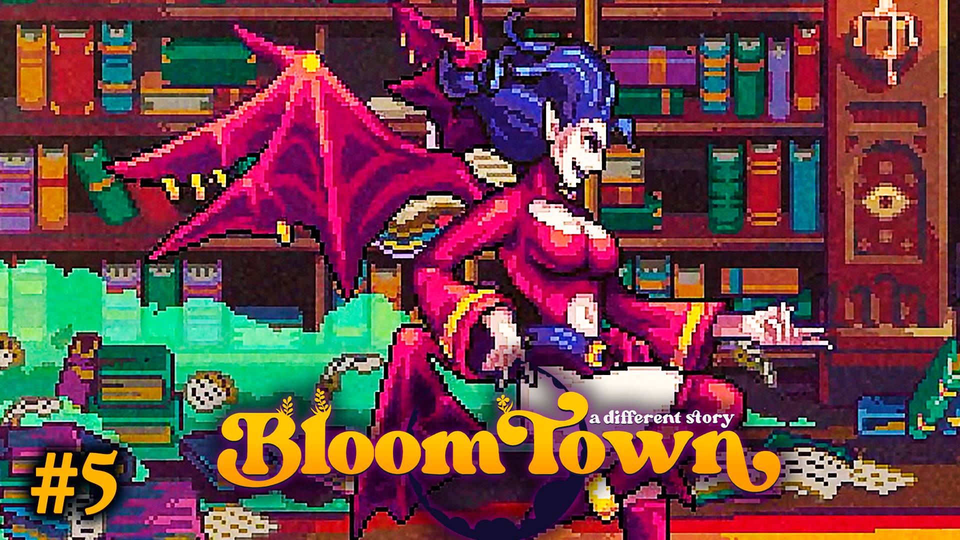Драка с Библиотекаршей! ► Bloomtown: A Different Story ► Прохождение #5 ►