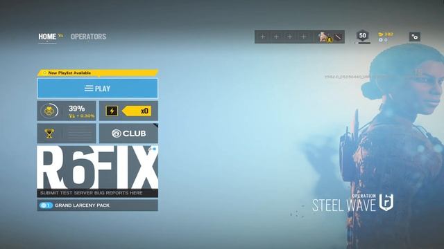 Operation Steel Wave Main Menu - Rainbow Six Siege смотреть онлайн