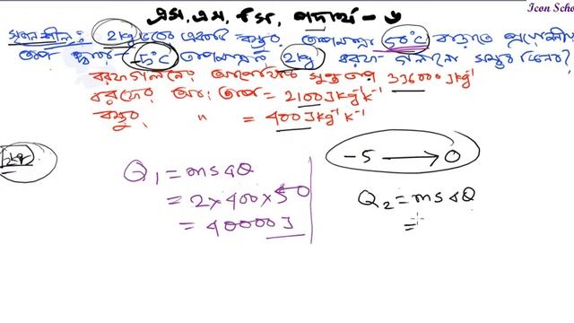ssc physics তাপ ও তাপমাত্রা গানিতিক সমস্যা ও সমাধান পর্ব 6 icon school смотреть онлайн