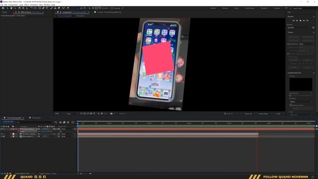 Cách Tracking màn hình điện thoại siêu tốc siêu đơn giản | After Effects смотреть онлайн