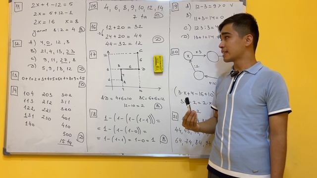 31-matematika Onlayn Test Javoblari