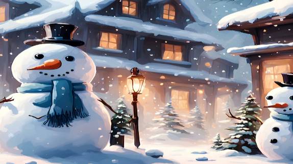 встречаем новый год