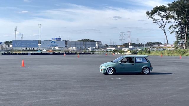 220925 ビギナーズジムカーナ筑波　第5戦　GA2 シティ 2本目　外撮り смотреть онлайн