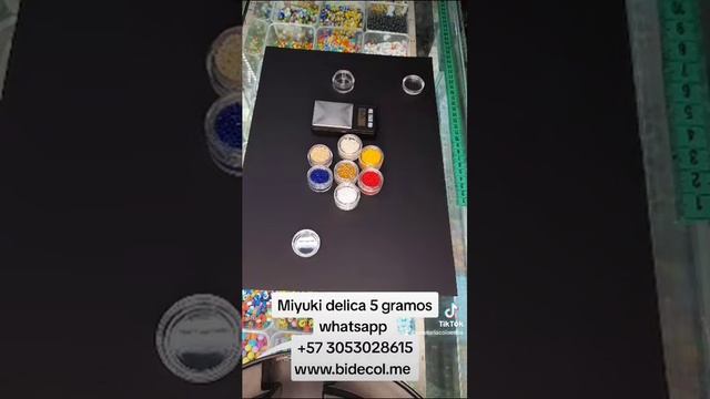 miyuki delica presentación 5 gramos bisutería bidecol Colombia смотреть онлайн