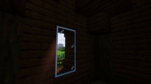 Minecraft | Starting house in the dark forest biome |  Стартовый дом в биоме темного леса