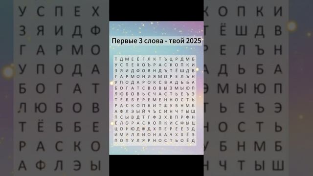 Что тебя ждёт в 2025 году
