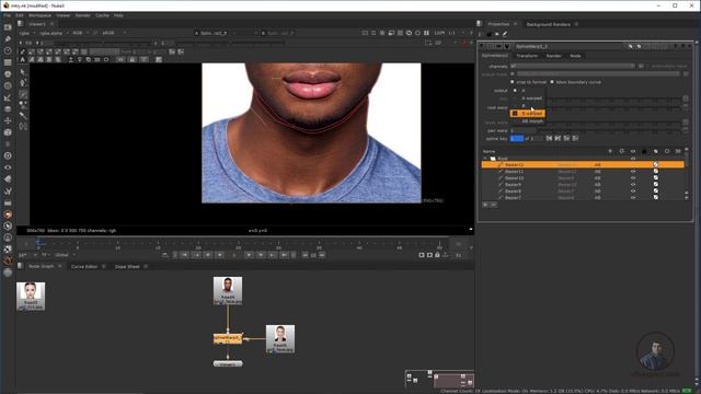 Nuke Tutorial – Morphing in Nuke | Face Morphing Tutorial | Face Morph with Spline Warp in Nuke смотреть онлайн