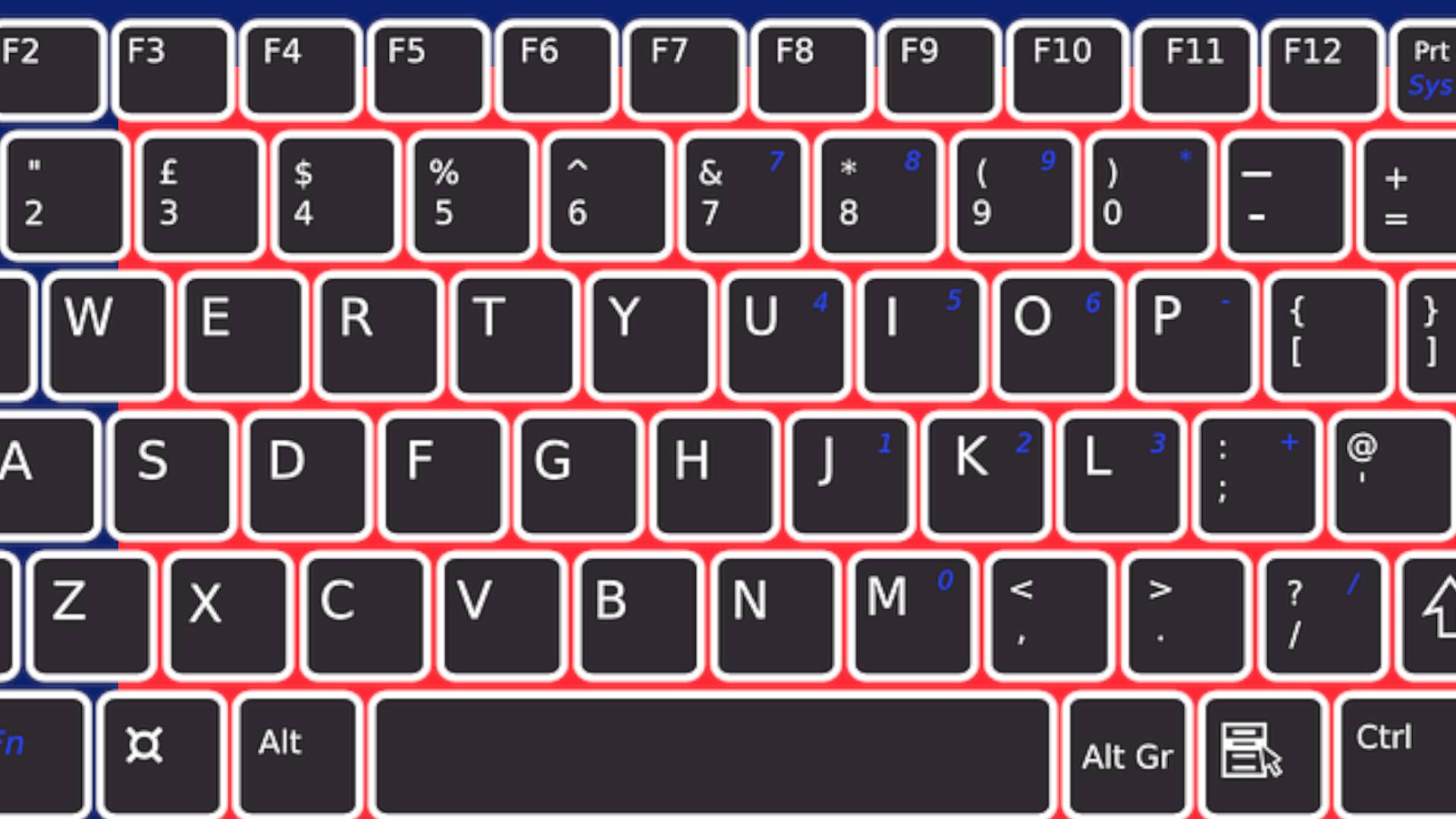 Как поменять цвет на клавиатуре смотреть онлайн