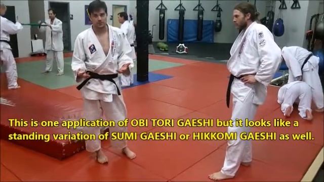 JUDO ANALYSIS OBI TORI GAESHI смотреть онлайн