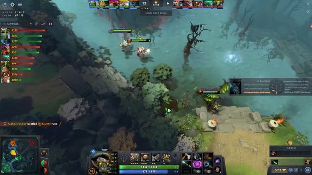 ATTACKER TINY MID LANE | DOTA 2 PATCH 7.31c PRO GAMEPLAY смотреть онлайн