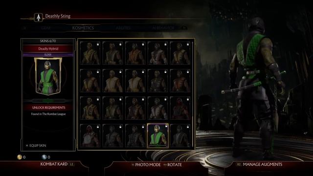 Scorpion's Deadly Hybrid Skin From MK11's Kombat League Season 15: Season Of The Saurian Rebirth смотреть онлайн