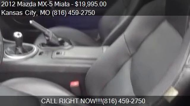 2012 Mazda MX-5 Miata Grand Touring for sale in Kansas City, смотреть онлайн