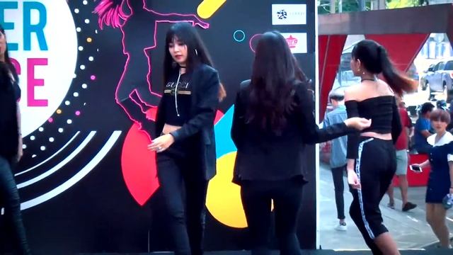 "Red Sorbet" cover "Bad Boy" (Red Velvet) @ "Central Chaengwattana Cover Dance 2018" смотреть онлайн