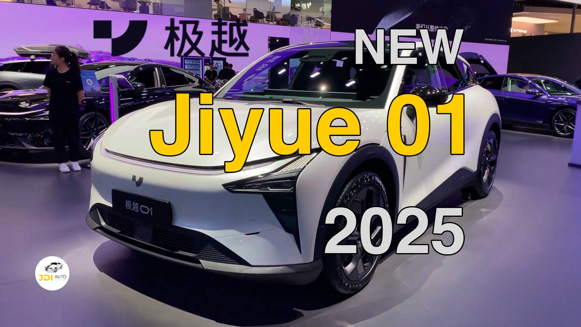 Новый Jiyue 01 2025г. Видео обзор. смотреть онлайн