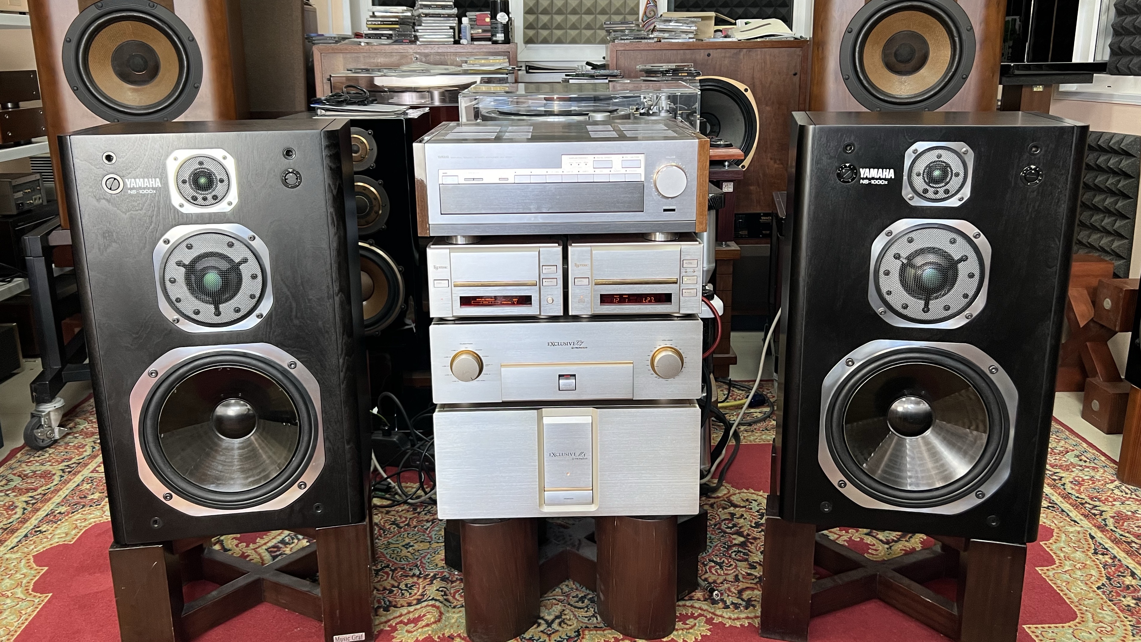 Yamaha Ns 1000x & Ax2000