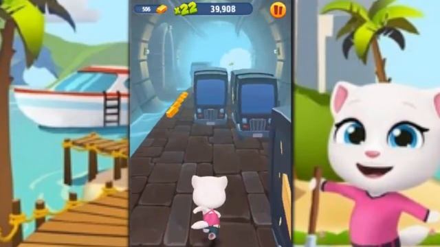 Анжела. Бег за ЗОЛОТОМ. МИССИЯ АНЖЕЛЫ. ИГРА МУЛЬТИК РАЗГОВАРИВАЮЩАЯ КОШКА АНЖЕЛА. смотреть онлайн