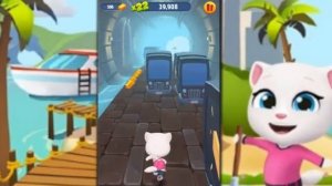 Анжела.  Бег  за ЗОЛОТОМ. МИССИЯ АНЖЕЛЫ. ИГРА МУЛЬТИК РАЗГОВАРИВАЮЩАЯ КОШКА АНЖЕЛА.