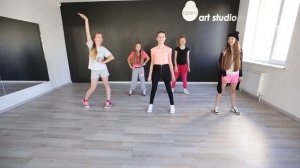 OPEN KIDS   Show Girls! официальный видео урок по хореографии из клипа   Open Art Studio