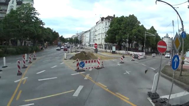 Германия. Гамбург. Любуемся городом из кабины грузовика смотреть онлайн