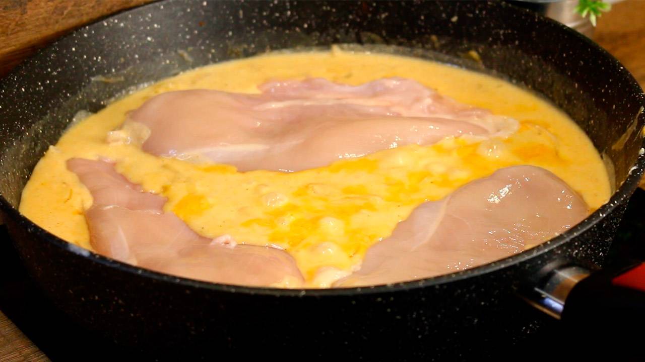 Нежное куриное филе в сливочном соусе. Быстро, Просто, Вкусно смотреть онлайн