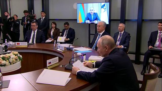 Путин выступил на заседании Высшего Евразийского экономического совета. 26.12.2024. смотреть онлайн