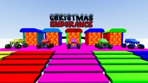 НОВОГОДНИЙ ВЫПУСК МУЛЬТИКИ ПРО МАШИНКИ СПУСК С ГОРКИ