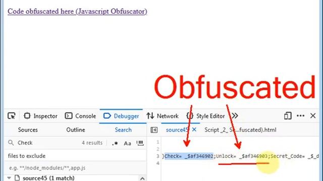[JavaScript] Obfuscation is Not Security. (Find Almost Anything From Obfuscated Scripts) смотреть онлайн