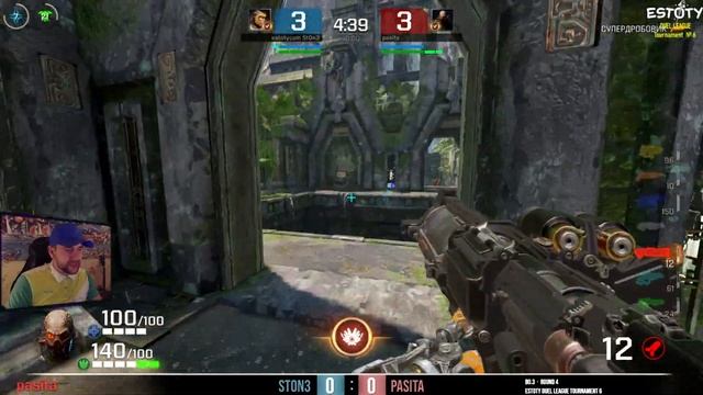 St0n3 vs Pasita EDL T6 Round 4 part 1 Quake Champions смотреть онлайн