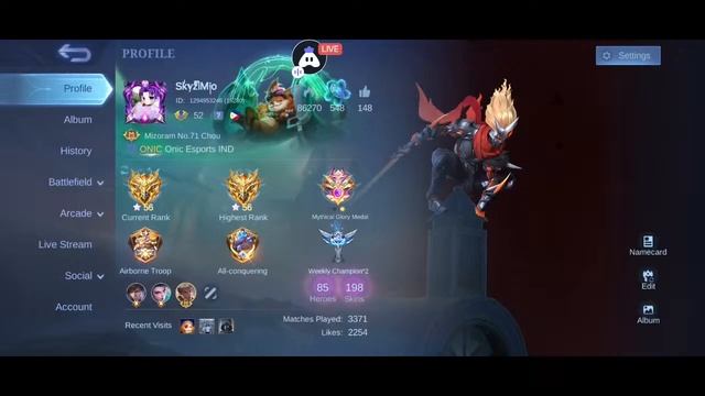 ELYSIA Mlbb GAME PLAY/ROAD TO 500 SUBCRIBE COMMON GIYS смотреть онлайн