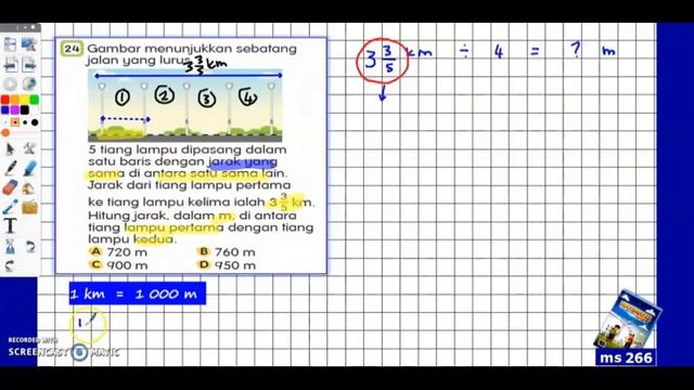 tahun 5 | ms 266 | no 23 - 26 | uji diri | matematik tahun 5 смотреть онлайн